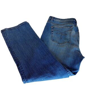 CHAPS DENIM PETITE MADDEN STRAIGHT Jeans Women's Size 16P